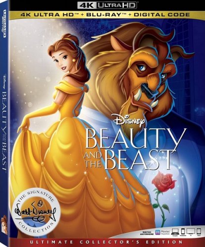 Постер к фильму Красавица и чудовище / Beauty and the Beast (1991) UHD BDRemux 2160p от селезень | 4K | HDR | Лицензия