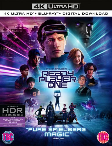 Постер к фильму Первому игроку приготовиться / Ready Player One (2018) Blu-ray CEE 2160p | 4K | HDR | Dolby Vision | Лицензия