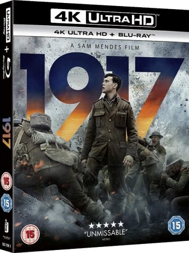 Постер к фильму 1917 / 1917 (2019) UHD BDRemux 2160p от селезень | 4K | HDR | Dolby Vision | Лицензия