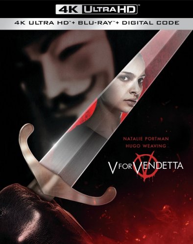 Постер к фильму «V» значит Вендетта / V for Vendetta (2005) UHD BDRemux 2160p от селезень | 4K | HDR | D, P2, A | Лицензия