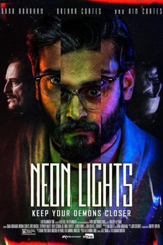 Постер к фильму Неоновые огни / Neon Lights (2022) WEB-DLRip-AVC от DoMiNo & селезень | A