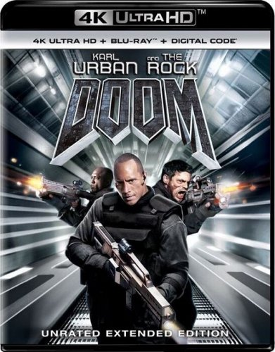 Постер к фильму Дум / Doom (2005) UHD BDRemux 2160p от селезень | 4K | HDR | D, P, P2, A | Unrated Extended Edition | Лицензия