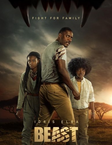 Постер к фильму Зверь / Beast (2022) UHD WEB-DL-HEVC 2160p от селезень | 4K | HDR | D, P