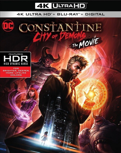 Постер к фильму Константин: Город демонов / Constantine: City of Demons (2018) UHD BDRemux 2160p от селезень | 4K | HDR | P