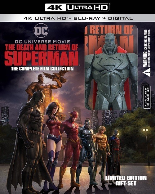 Постер к фильму Смерть и возвращение Супермена / The Death and Return of Superman (2019) UHD BDRemux 2160p от селезень | 4K | HDR | P
