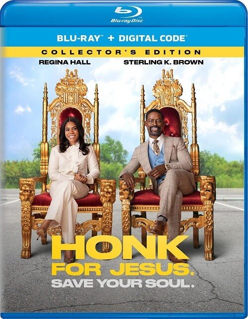 Постер к фильму Посигналь Иисусу. Спаси свою душу. / Honk for Jesus. Save Your Soul. (2022) BDRip-AVC от DoMiNo & селезень | D