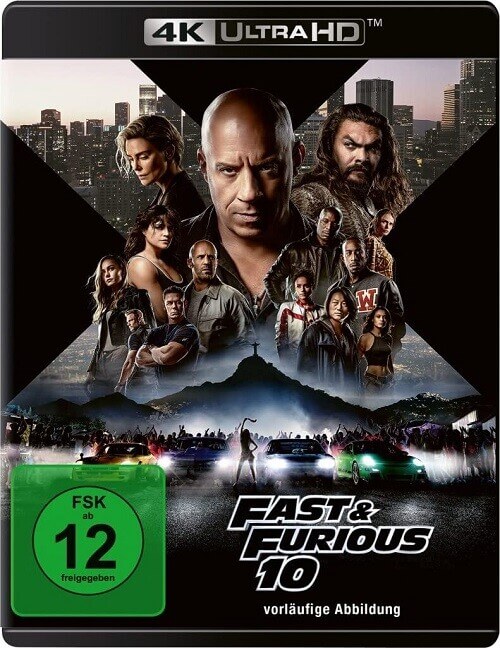 Постер к фильму Форсаж 10 / Fast X (2023) UHD BDRemux 2160p от селезень | 4K | HDR | D | Лицензия